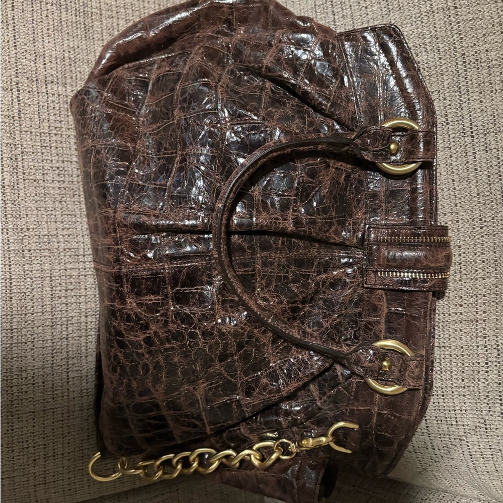 Brahmin Adora Truffle RARE - Picture 5 of 12